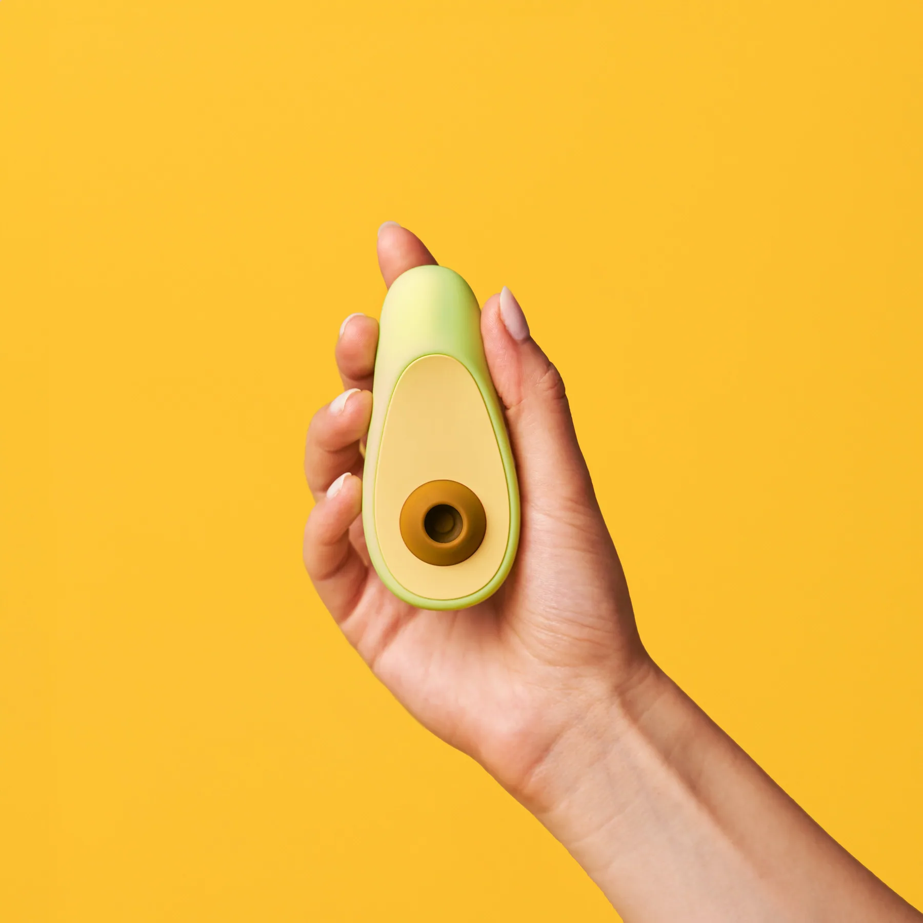 Avocado sex toy — detailed texture